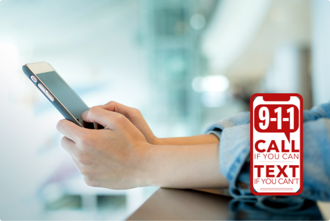 Voice calls are the best and fastest way to contact 9-1-1.