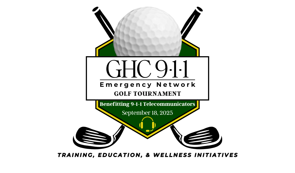 GHC 9-1-1 Golf Tournament Sept. 18,. 2025  graphic